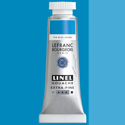 L&B Linel ekstra fina gvaš boja, 4 ml - 047, azure blue hue