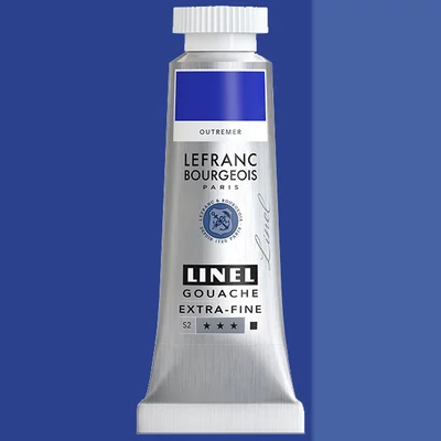 L&B Linel ekstra fina gvaš boja, 4 ml - 054, ultramarine