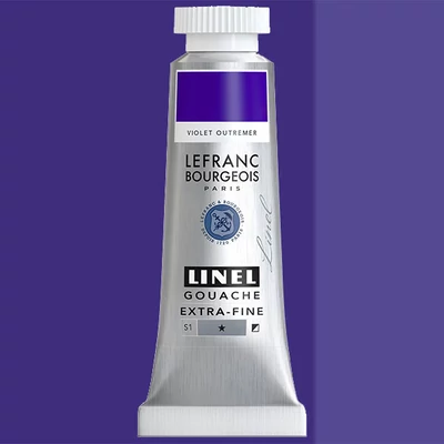 L&B Linel ekstra fina gvaš boja, 4 ml - 057, ultramarine violet