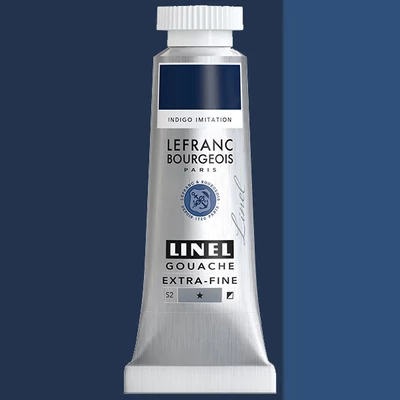 L&B Linel ekstra fina gvaš boja, 4 ml - 084, indigo imitation