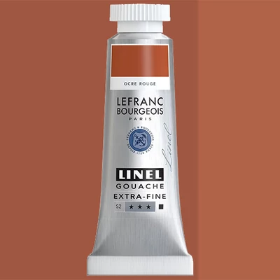 L&B Linel ekstra fina gvaš boja, 4 ml - 306, red ochre