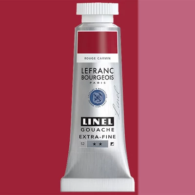 L&B Linel ekstra fina gvaš boja, 4 ml - 366, carmine red