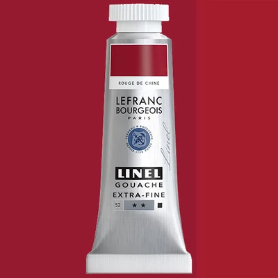 L&B Linel ekstra fina gvaš boja, 4 ml - 368, china red