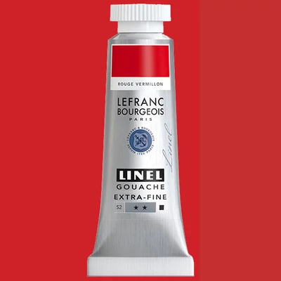 L&B Linel ekstra fina gvaš boja, 4 ml - 395, vermilion