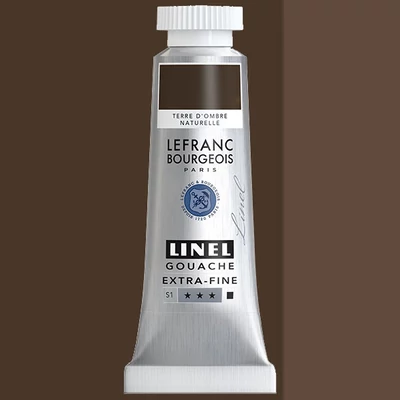 L&B Linel ekstra fina gvaš boja, 4 ml - 478, raw umber