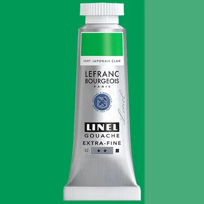 L&B Linel ekstra fina gvaš boja, 4 ml - 536, Japanese green light