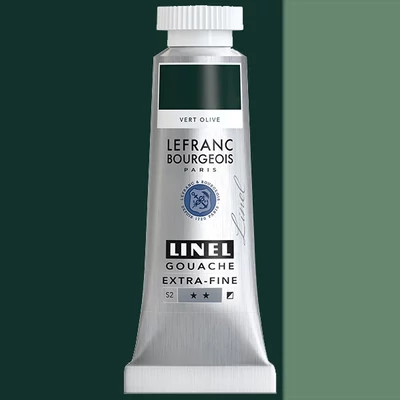 L&B Linel ekstra fina gvaš boja, 4 ml - 541, olive green