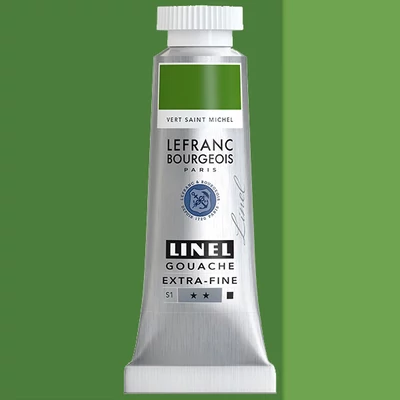 L&B Linel ekstra fina gvaš boja, 4 ml - 580, saint michael green