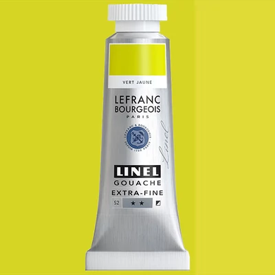 L&B Linel ekstra fina gvaš boja, 4 ml - 590, yellow green