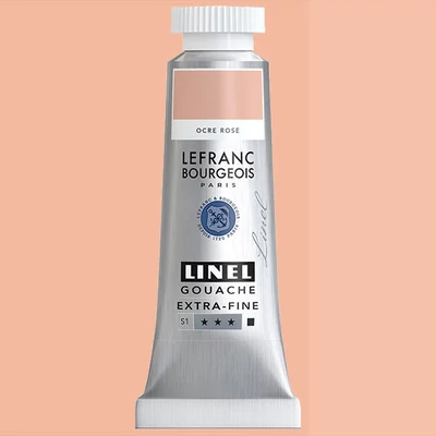 L&B Linel ekstra fina gvaš boja, 4 ml - 817, pink ochre