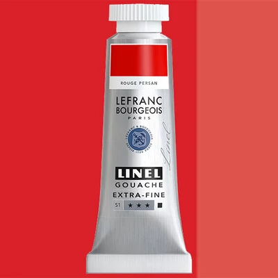 L&B Linel ekstra fina gvaš boja, 4 ml - 845, persian red light