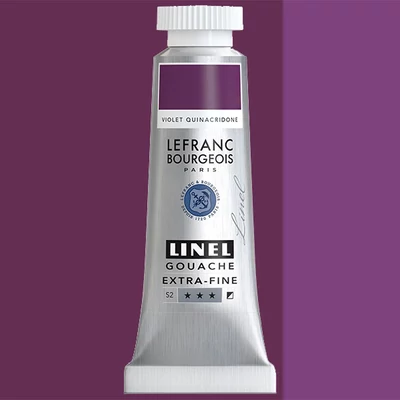 L&B Linel ekstra fina gvaš boja, 4 ml - 860, quinacridone violet
