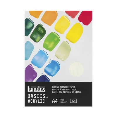 Liquitex akrilni blok za slikanje, 300 g, 12 listova - A4