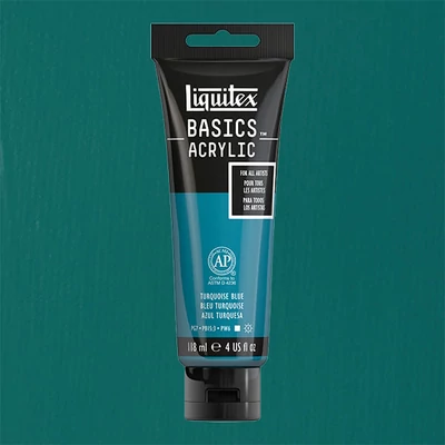Liquitex Basics akrilna boja, 118 ml - 046, turquoise blue