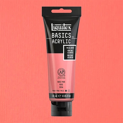 Liquitex Basics akrilna boja, 118 ml - 048, rose pink
