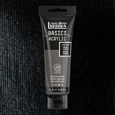 Liquitex Basics akrilna boja, 118 ml - 049, iridescent graphite