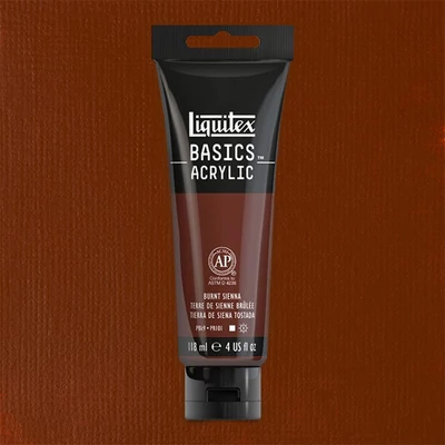 Liquitex Basics akrilna boja, 118 ml - 127, burnt sienna