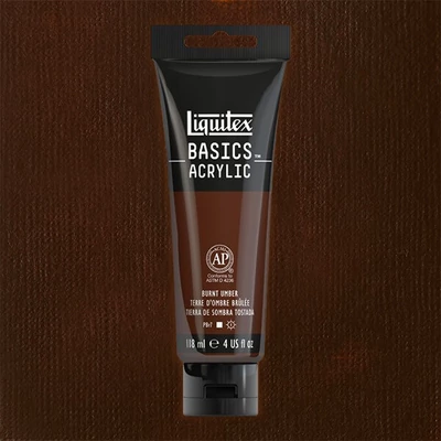 Liquitex Basics akrilna boja, 118 ml - 128, burnt umber
