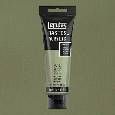 Liquitex Basics akrilna boja, 118 ml - 205, green gray