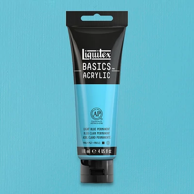 Liquitex Basics akrilna boja, 118 ml - 770, blue light permanent