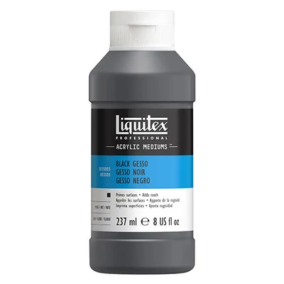 Liquitex Gesso primer, 237 ml - crni