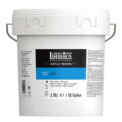 Liquitex Gesso temeljni premaz, 3,78 l