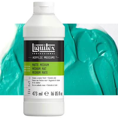 Liquitex Matte Fluid medij za razrjeđivanje, 473 ml - mat