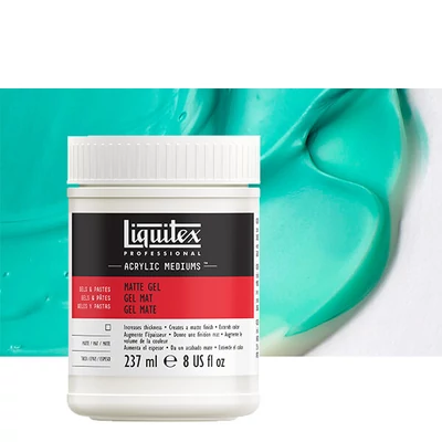 Liquitex Matte Gel zgušnjivač, 237 ml - mat