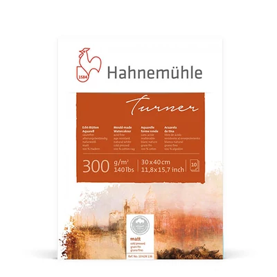 Hahnemühle Turner blok akvarel, 300 g, 10 listova, 30x40 cm