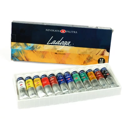 Set uljanih boja Ladoga - 12x18 ml