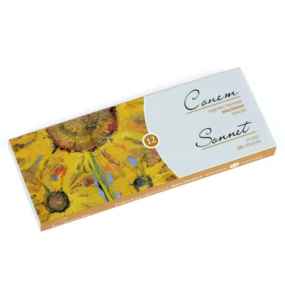 Set uljanih boja Sonnet - 12x10 ml
