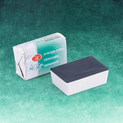 White Nights svilenkasta akvarel boja 2,5 ml - 713, emerald green
