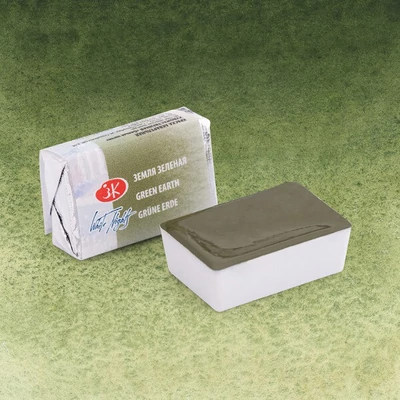 White Nights svilenkasta akvarel boja 2,5 ml - 730, green earth