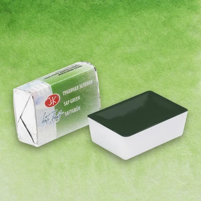 White Nights svilenkasta akvarel boja 2,5 ml - 716, sap green