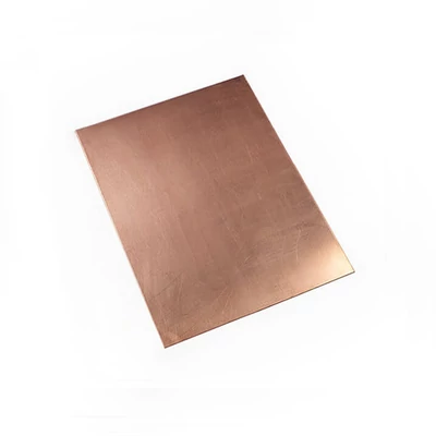 Crvena bakrena ploča za jetkanje debljine 1 mm - 10x15 cm