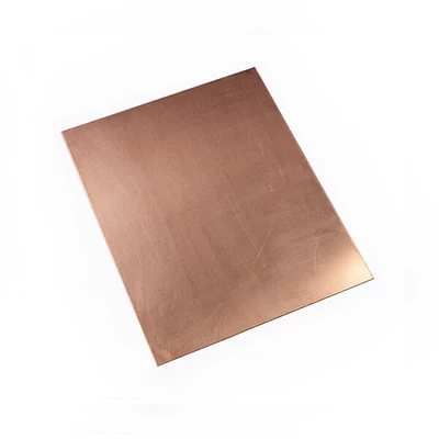 Crvena bakrena ploča za bakropis debljine 1 mm - 15x20 cm