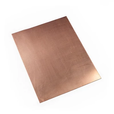 Crvena bakrena ploča za bakropis debljine 1 mm - 20x30 cm