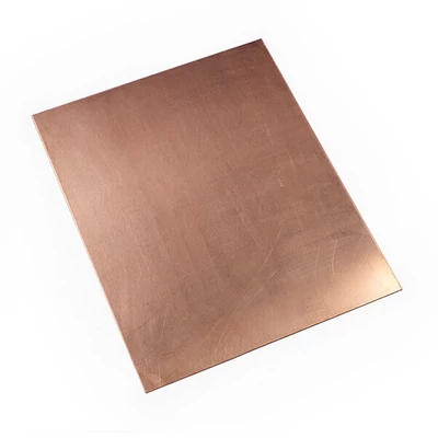 Crvena bakrena ploča za bakropis debljine 1 mm - 30x40 cm