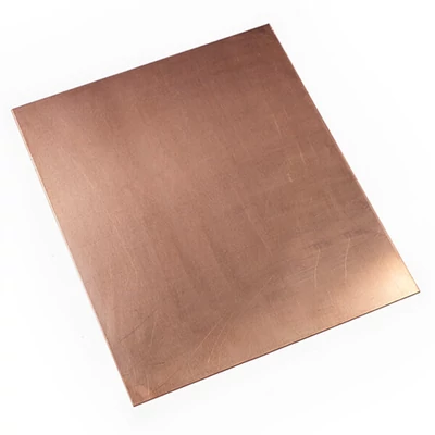 Crvena bakrena ploča za bakropis debljine 1 mm - 40x50 cm