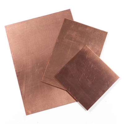 Crvena bakrena ploča za jetkanje debljine 1 mm - 10x15 cm