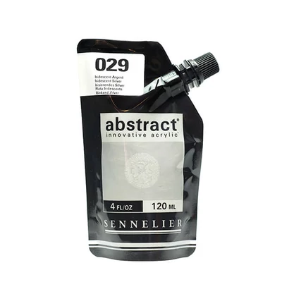 Sennelier Apstraktna akrilna boja, 120 ml - 029, iridescent silver