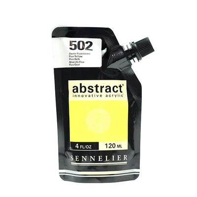 Sennelier Apstraktna akrilna boja, 120 ml - 502, fluo yellow