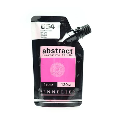Sennelier Apstraktna akrilna boja, 120 ml - 654, fluo pink
