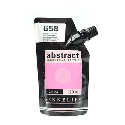 Sennelier Apstraktna akrilna boja, 120 ml - 658, quinacridone pink