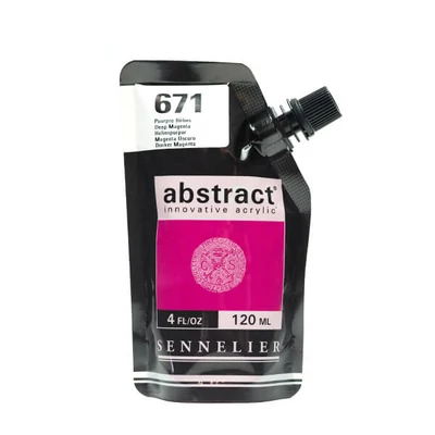 Sennelier Apstraktna akrilna boja, 120 ml - 671, deep magenta