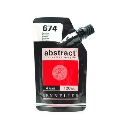 Sennelier Apstraktna akrilna boja, 120 ml - 674, vermilion