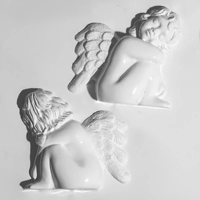 Hobby artist plastični kalup - skulptura anđeoskog lica, 3D