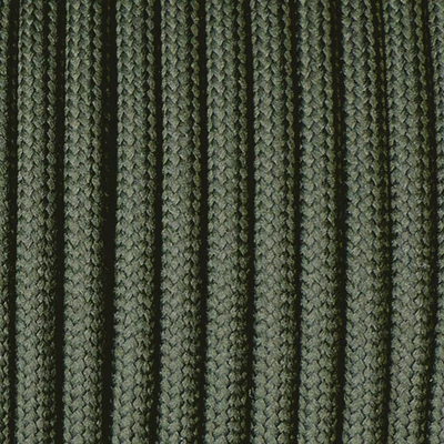 Paracord 550, u metrima, 4 mm - maslina
