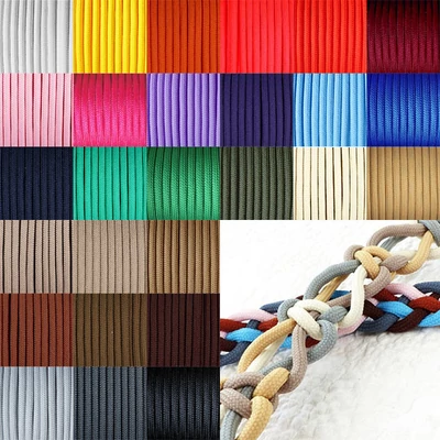 Paracord 550, u metrima, 4 mm - u raznim bojama