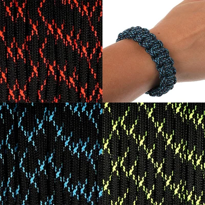 Paracord 550, u metrima, 4 mm, T virus - u raznim bojama
